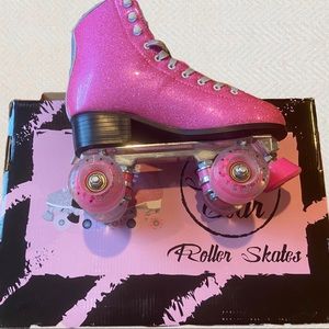 Roller skates.
